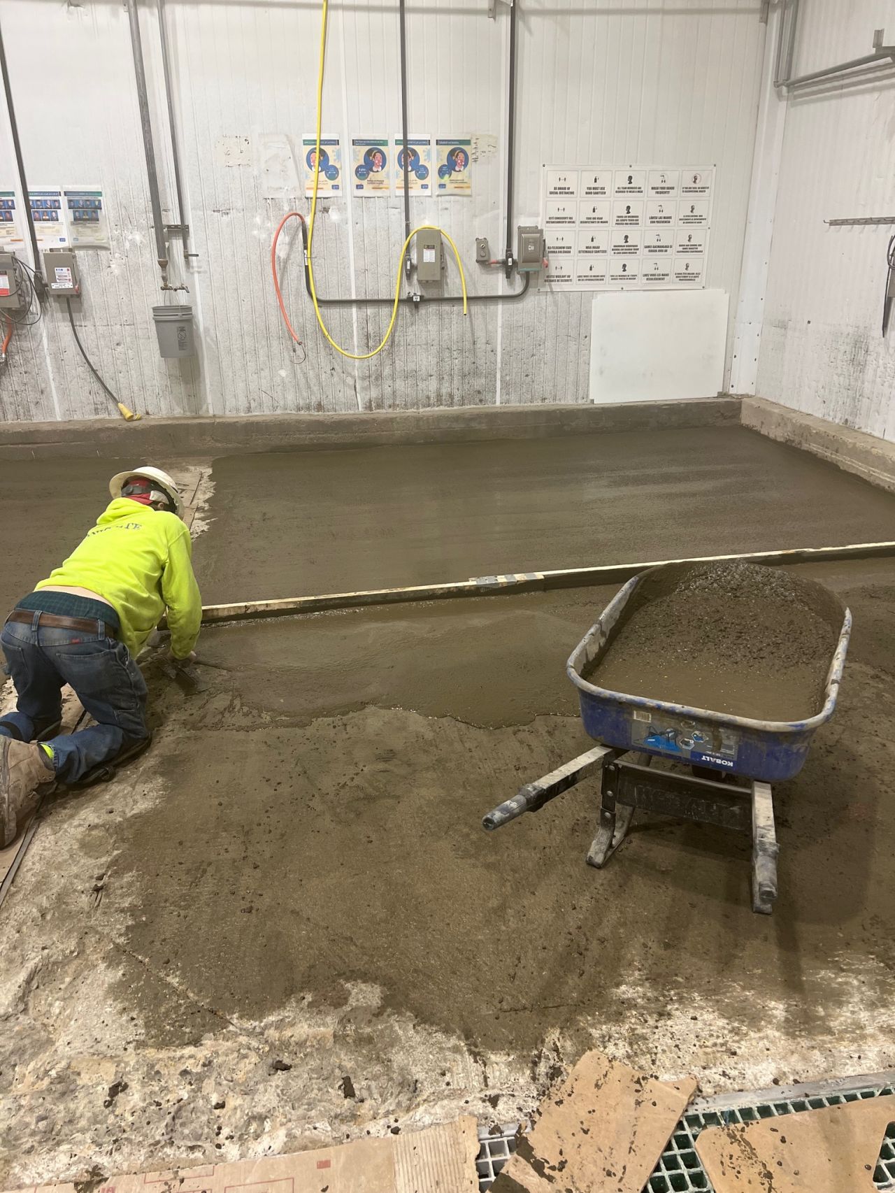 SaniCrete PC polymer concrete repair and slope correction