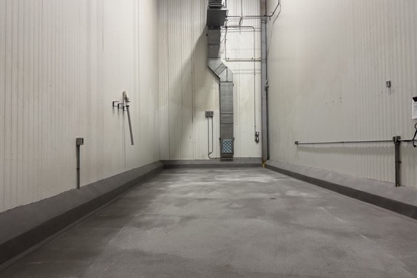 SaniCrete STX flooring in food manufacturing facility