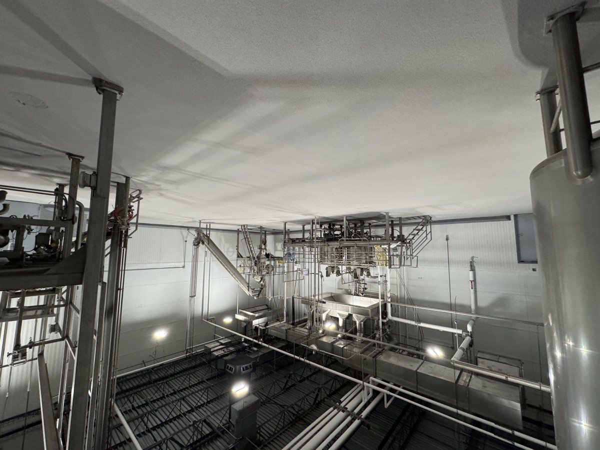 SaniCrete flooring in meat processing facility